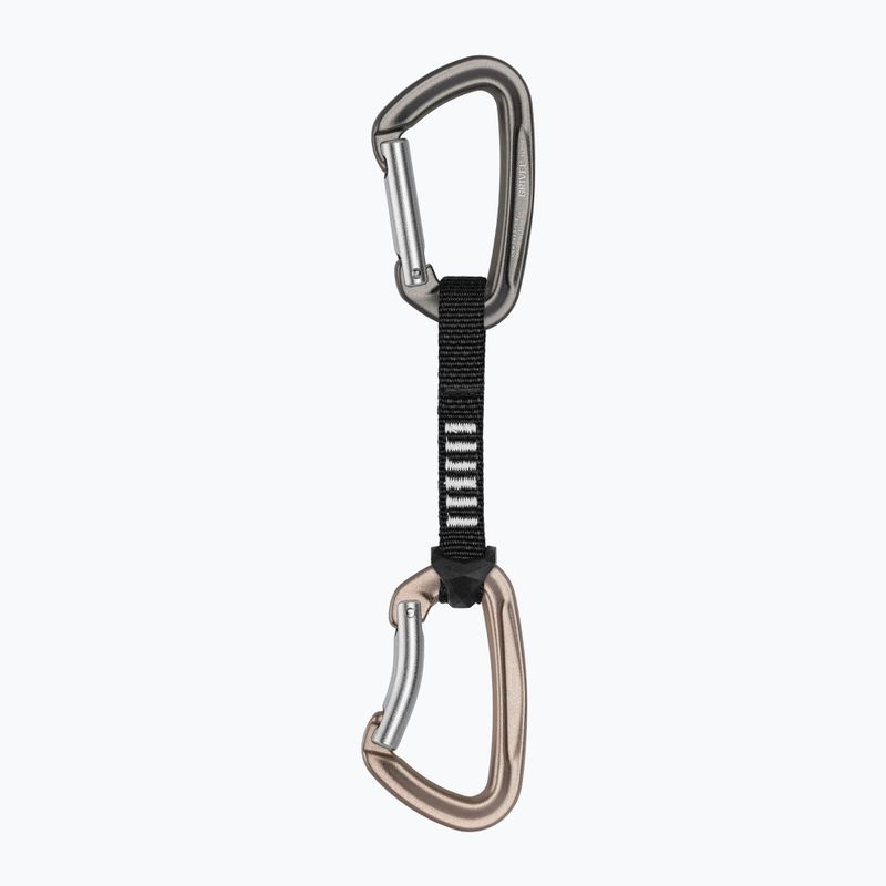 Greitojo užfiksavimo įrenginys Grivel ALL-Round Alpha 11 cm juoda/geltona
