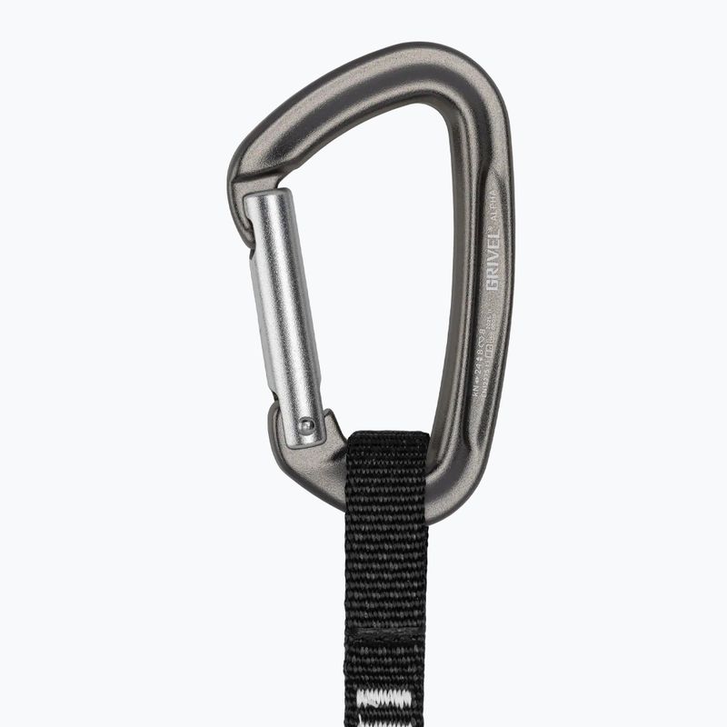 Rinkinys Grivel ALL-Round Alpha 6 pakelių laipiojimo ekspresų 11 cm juoda/geltona 3