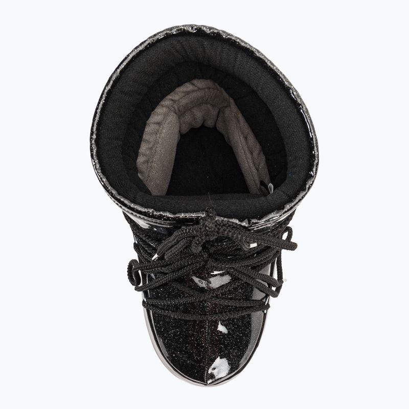 Moteriški sniego batai Moon Boot Icon Low Glitter black 6