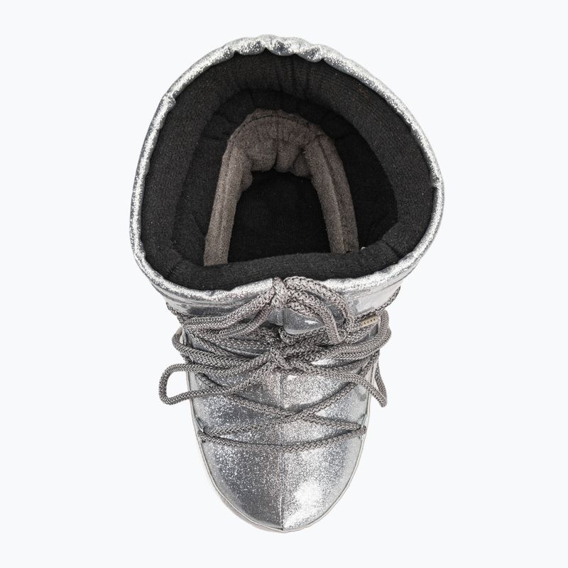 Moteriški sniego batai Moon Boot Icon Low Glitter silver 6
