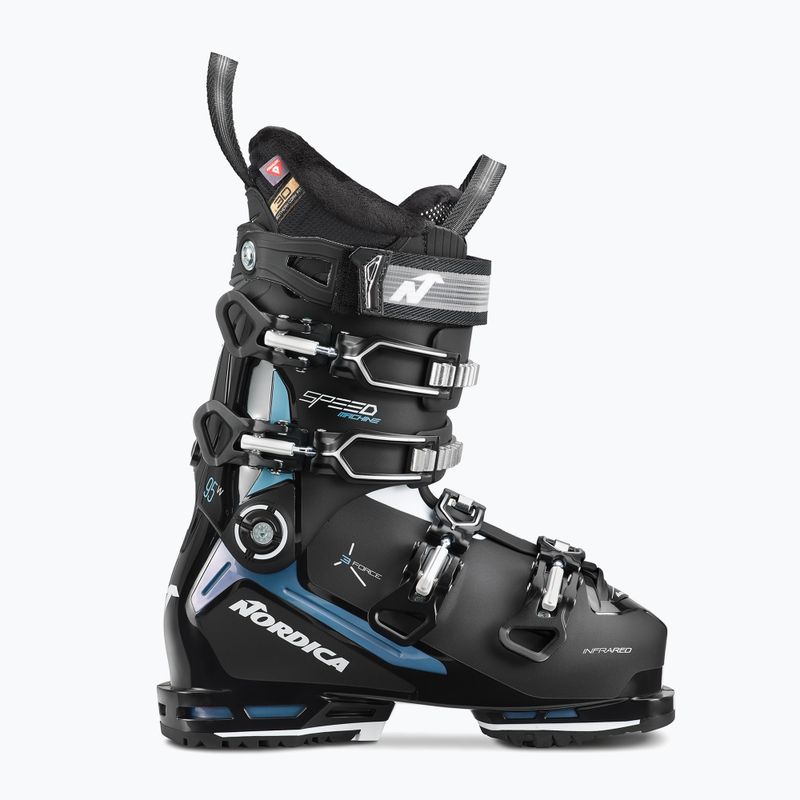 Moteriški slidinėjimo batai Nordica Speedmachine 3 95 W GW black/light blue/white 6