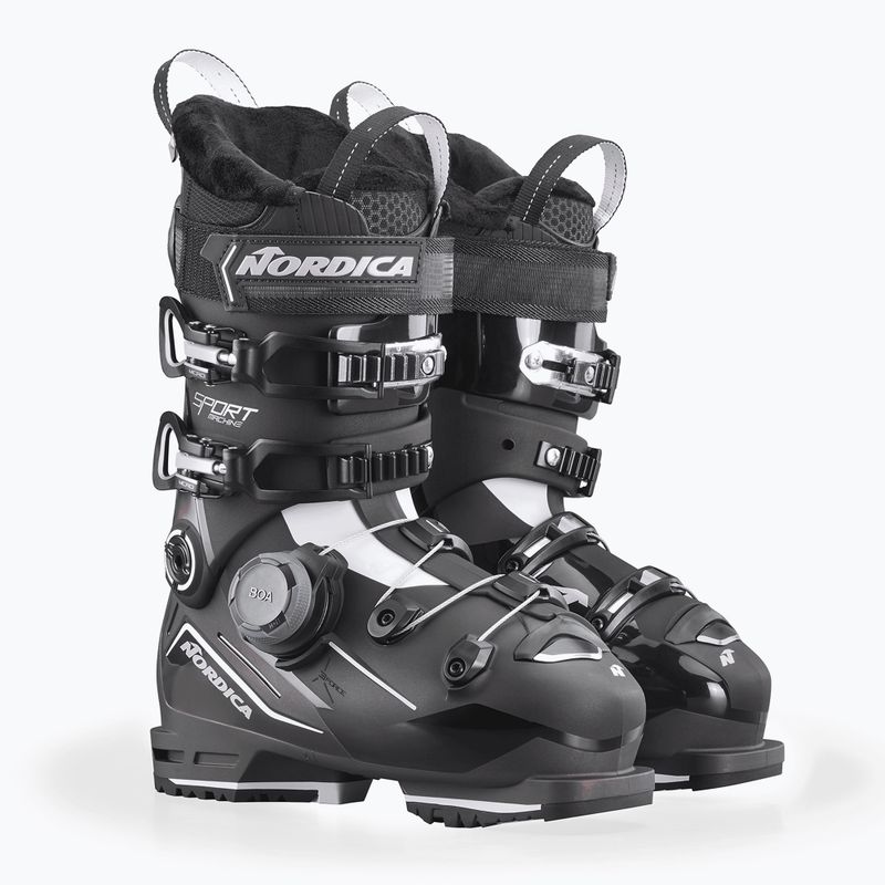 Moteriški slidinėjimo batai Nordica Sportmachine 3 95 W BOA GW black/purple irid./white 7