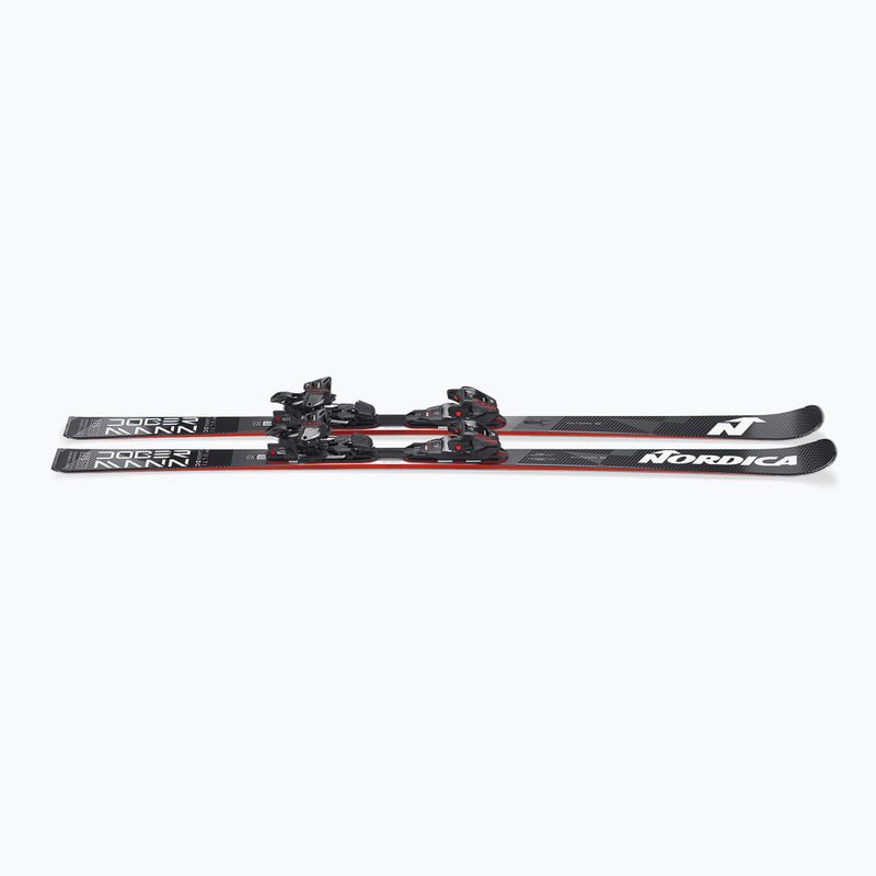 Kalnų slidės Nordica Doberman Multigara DC + įkabinimai Comp 13 FDT black/white 5
