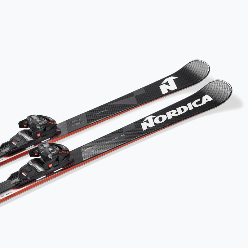 Kalnų slidės Nordica Doberman Multigara DC + įkabinimai Comp 13 FDT black/white 6