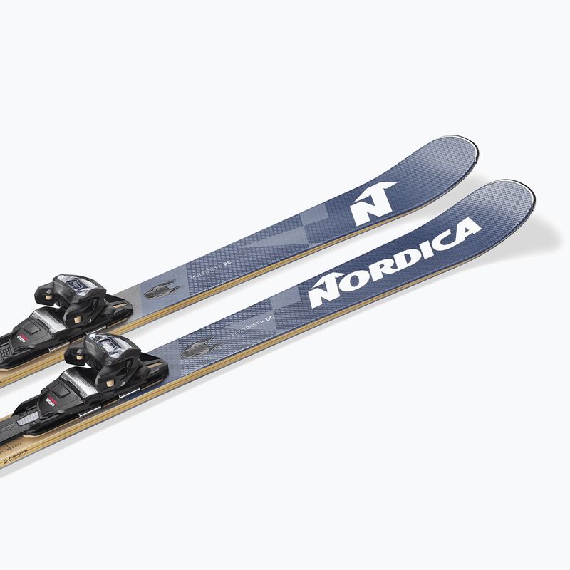 Kalnų slidės Nordica Doberman Multipista DC + įkabinimai TPX 13 FDT blue/white 6