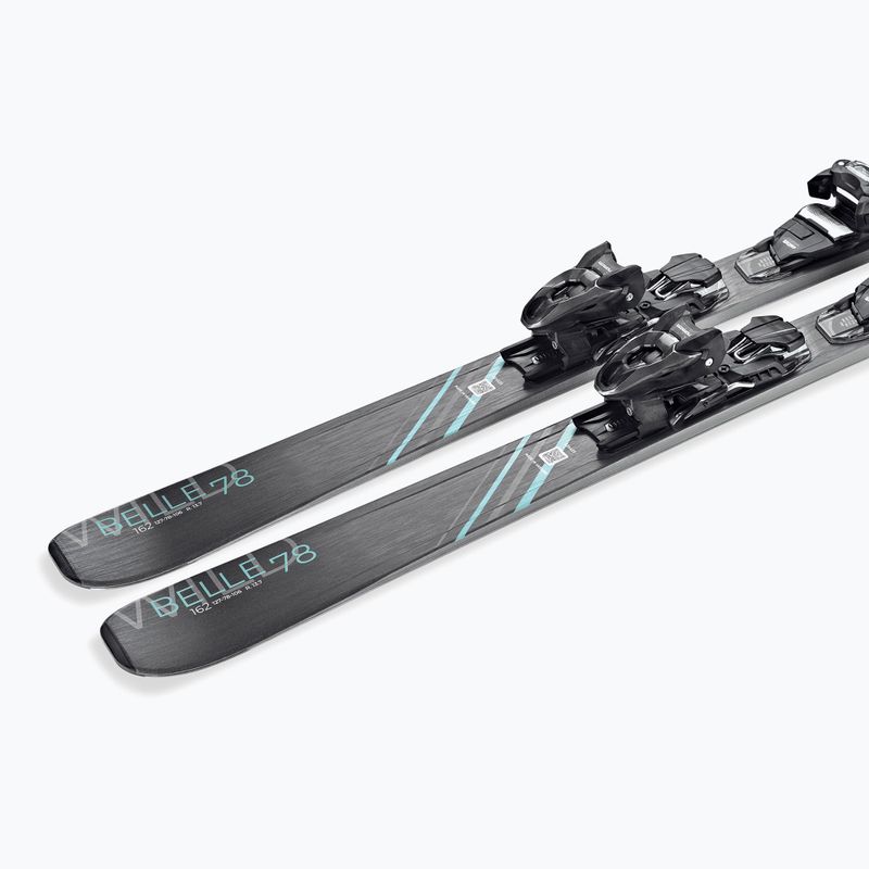Moteriškos kalnų slidės Nordica Wild Belle 78 + slidžių įkabinimai TP2COMP10 FDT black/water 7