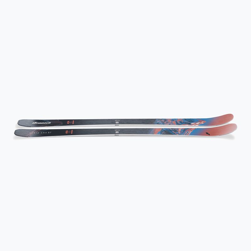 Moteriškos kalnų slidės Nordica Santa Anna 87 Flat coral/blue/black 6