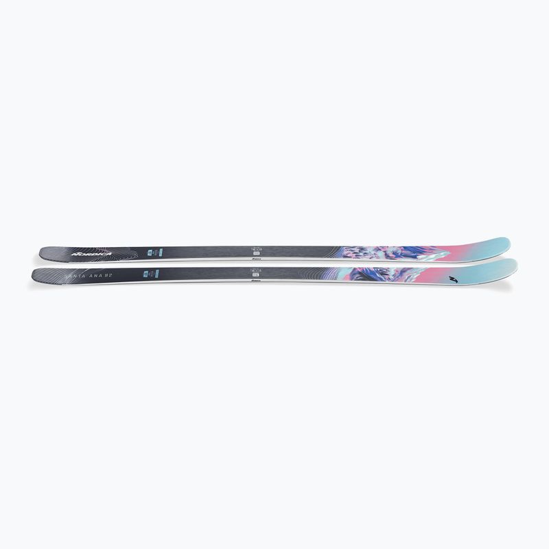 Moteriškos kalnų slidės Nordica Santa Anna 82 Flat light blue/coral/midnight 6