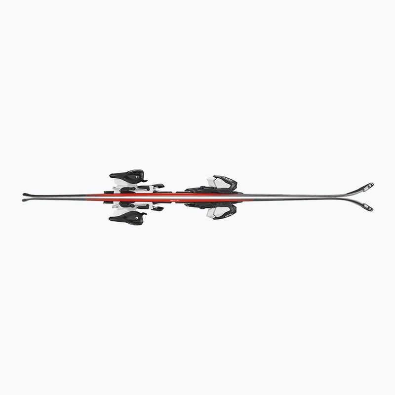Vaikiškos kalnų slidės + apkaustai Nordica Team JR (110-150) + J7.0 FDT black/red 3
