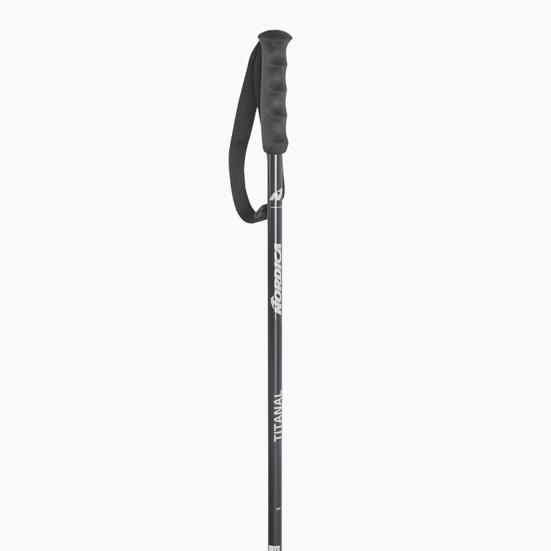 Slidinėjimo lazdos Nordica Alpine TI Dark 16mm grey/white 8