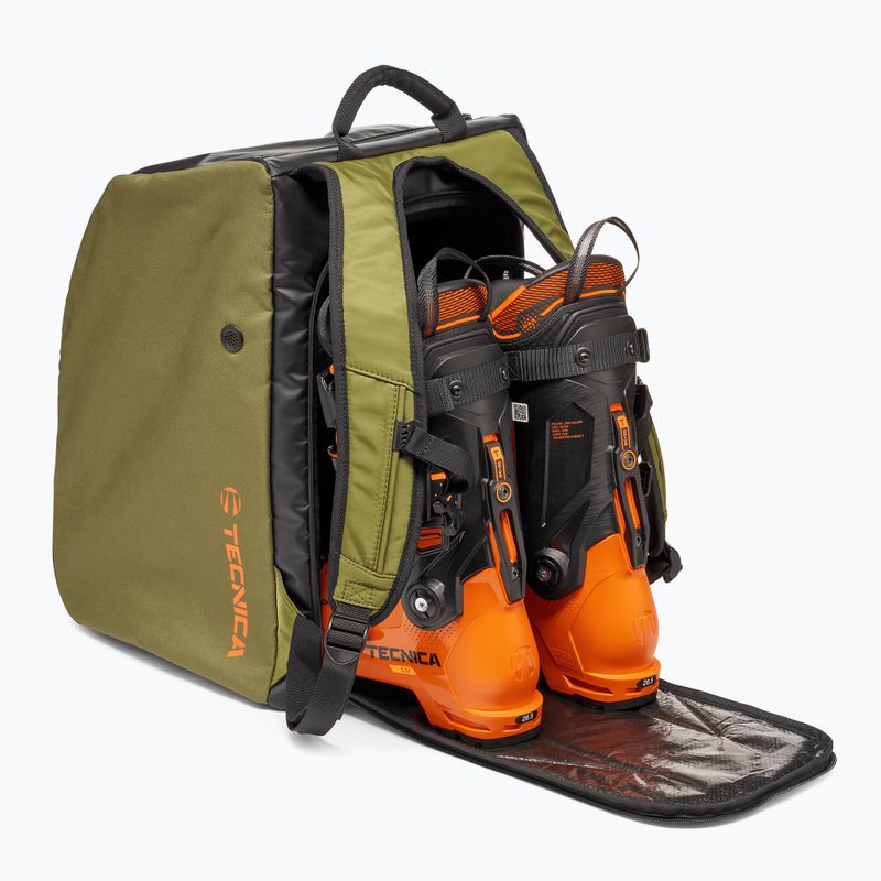 Kuprinė slidžių batams ir šalmui Tecnica Premium Boot Bag progresive green 3