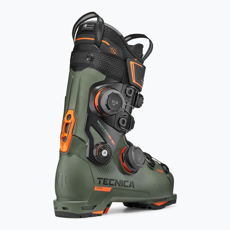 Vyriški slidinėjimo batai Tecnica Mach BOA 120 MV Dual GW progresive green 5