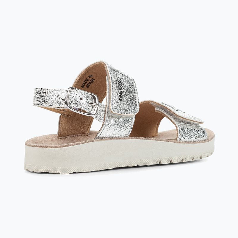 Paauglių sandalai Geox Costarei silver 10