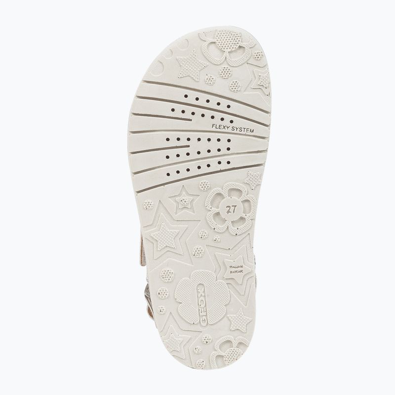 Paauglių sandalai Geox Costarei silver 12