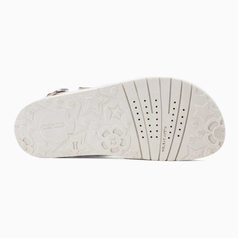 Paauglių sandalai Geox Costarei silver 4