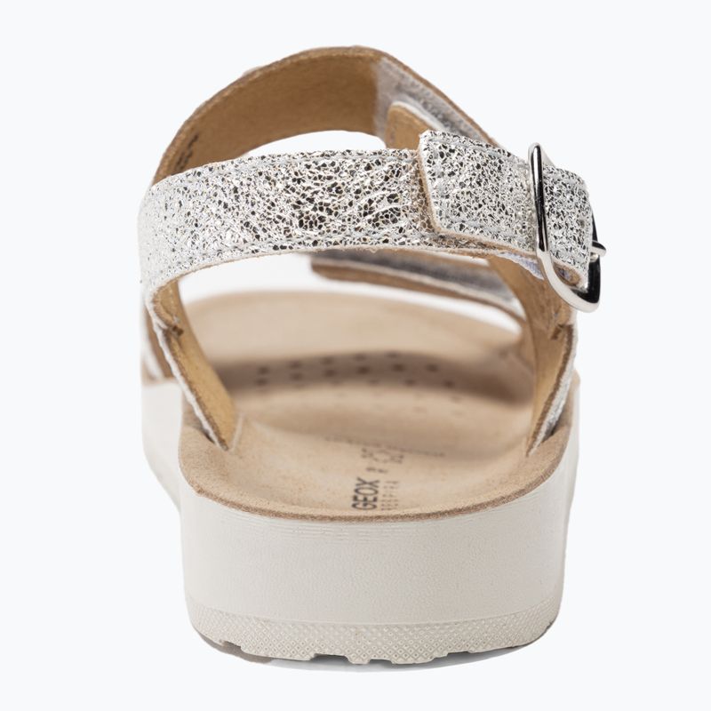 Paauglių sandalai Geox Costarei silver 6