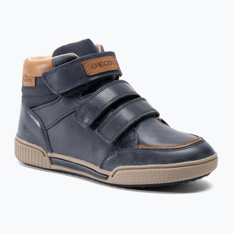 Vaikiški batai Geox Poseido navy/cognac