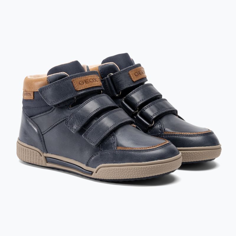 Vaikiški batai Geox Poseido navy/cognac 4