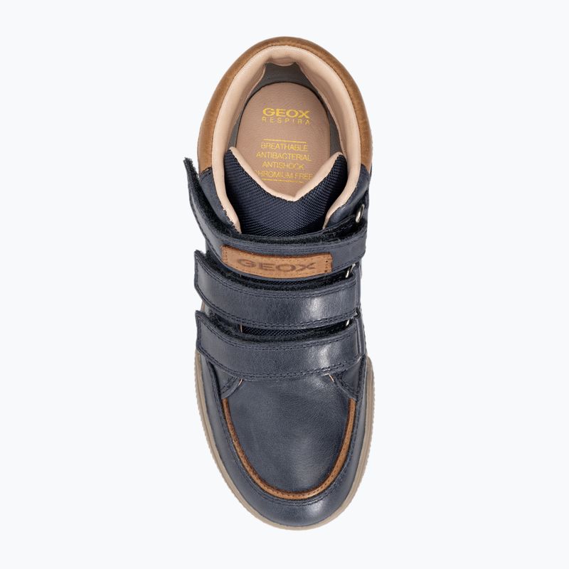 Vaikiški batai Geox Poseido navy/cognac 6