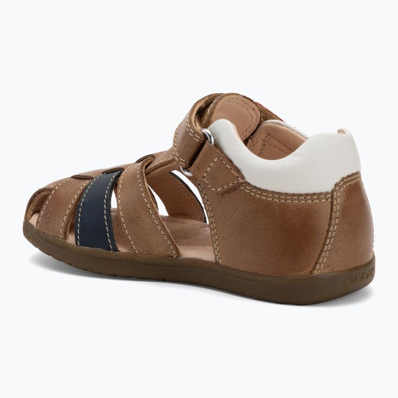 Vaikiški sandalai Geox Macchia caramel 3