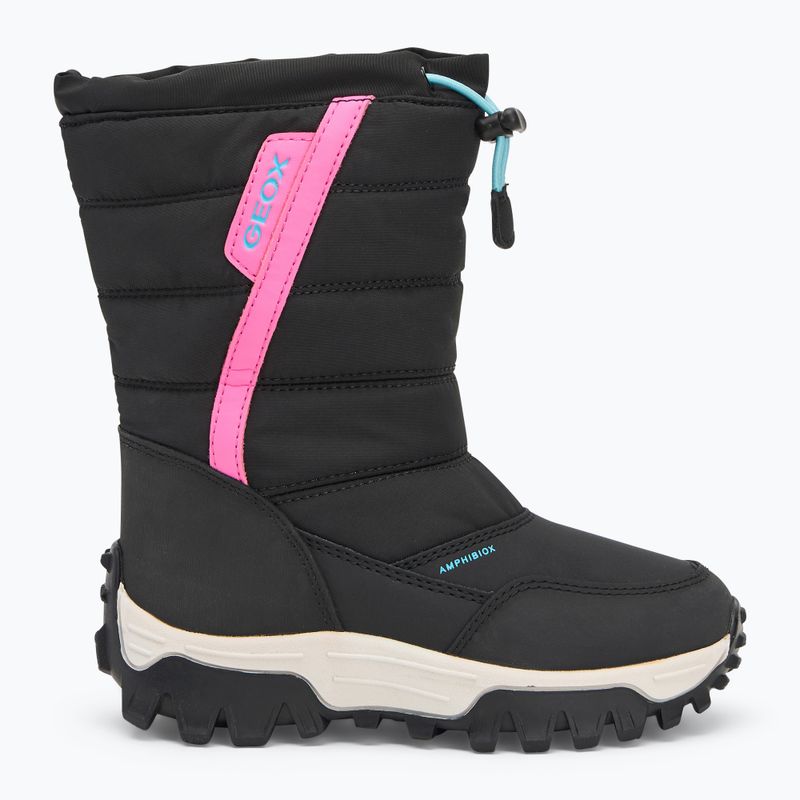 Vaikiški sniego batai Geox Himalaya ABX black / fuchsia 2