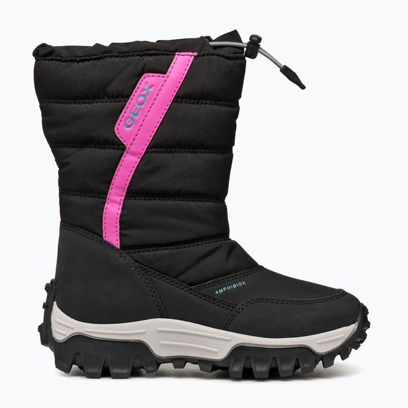 Vaikiški sniego batai Geox Himalaya ABX black / fuchsia 9