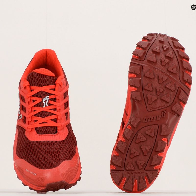 Vyriški bėgimo bateliai Inov-8 Trailtalon 290 dark red/red 19