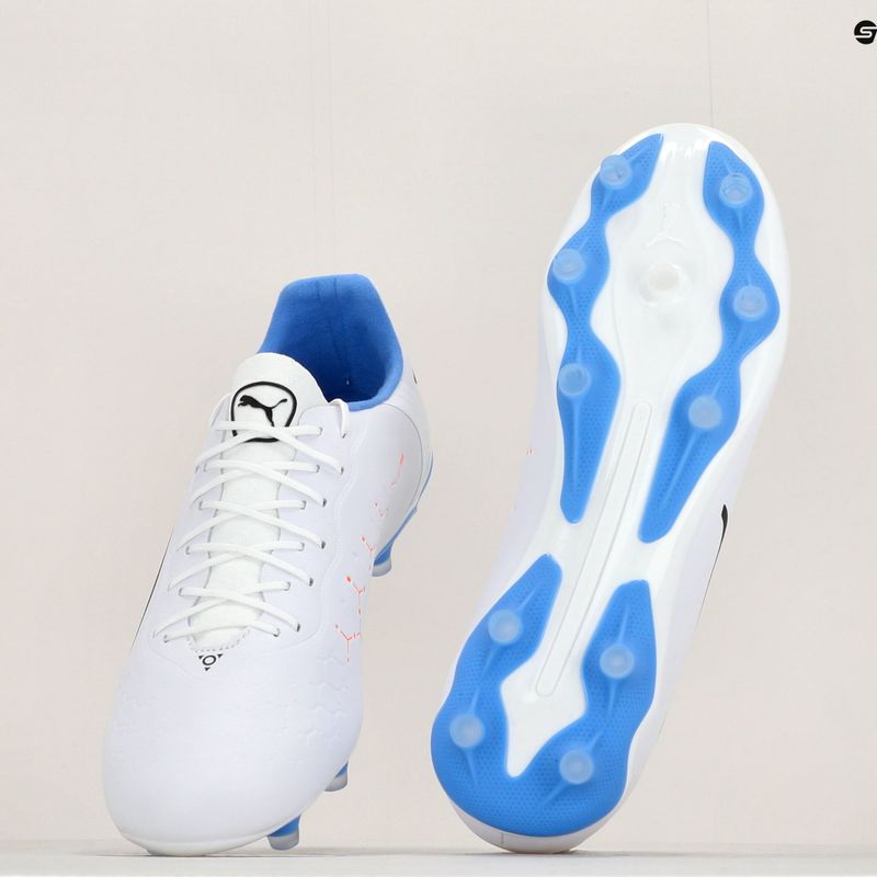 Vyriški futbolo bateliai PUMA King Pro FG/AG balti 107099 01 12