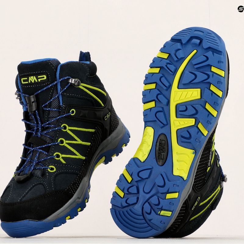 CMP vaikiški trekingo batai Rigel Mid Wp navy blue 3Q12944/38NL 12