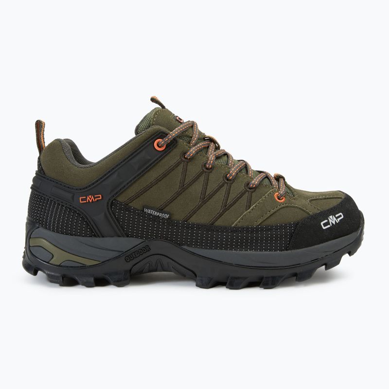 Vyriški žygio batai CMP Rigel Low olive / flame 2