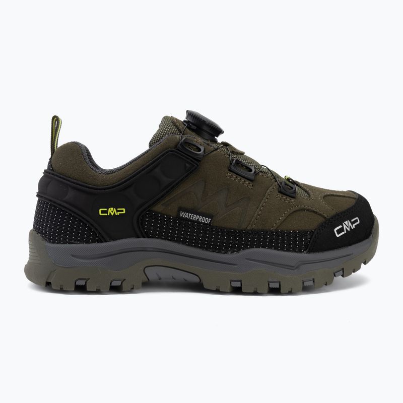 Vaikiški žygio batai CMP Kiruna Low FitGo Waterproof olive 2