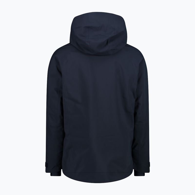 Vyriška slidinėjimo striukė CMP 34W3987 Fix Hood black/blue 2