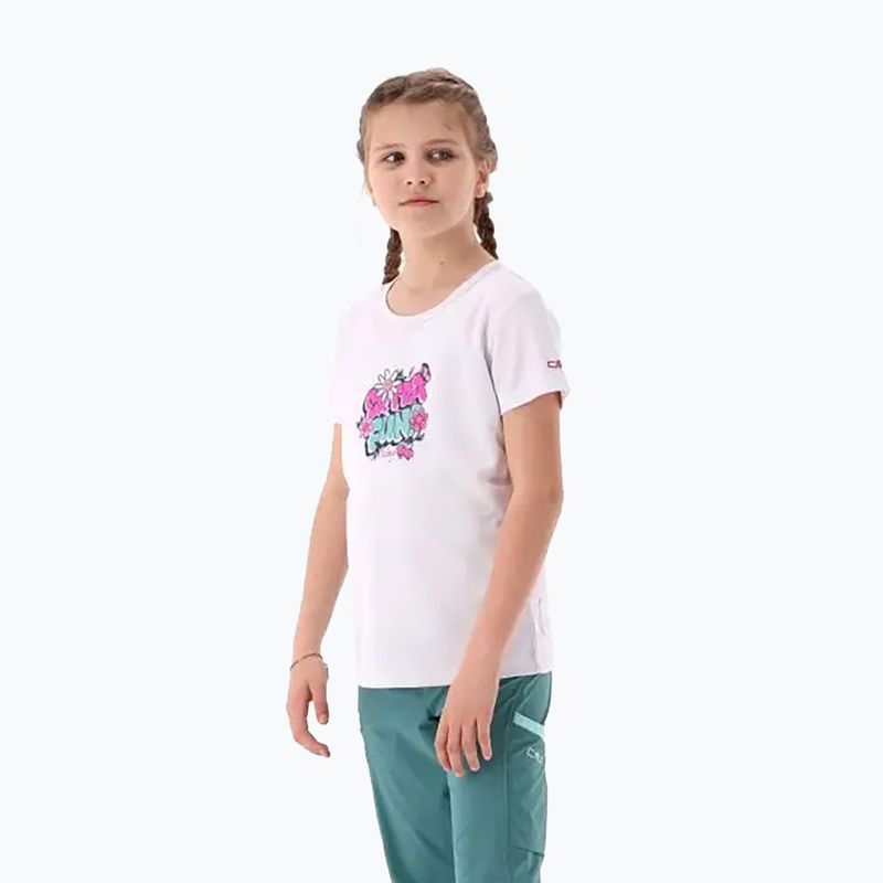 Vaikiški marškinėliai CMP 38T6385 bianco 3