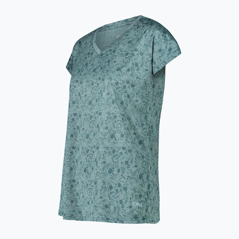 Moteriški marškinėliai CMP 35N5496 agave melange 3