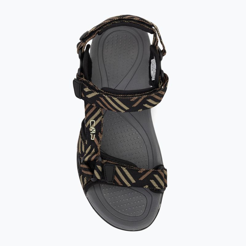 Vyriški CMP Hamal nero/avena/sage sandalai 5