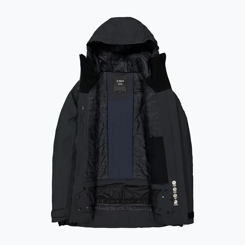 Vyriška slidinėjimo striukė CMP 34W3987 Fix Hood antracite 6