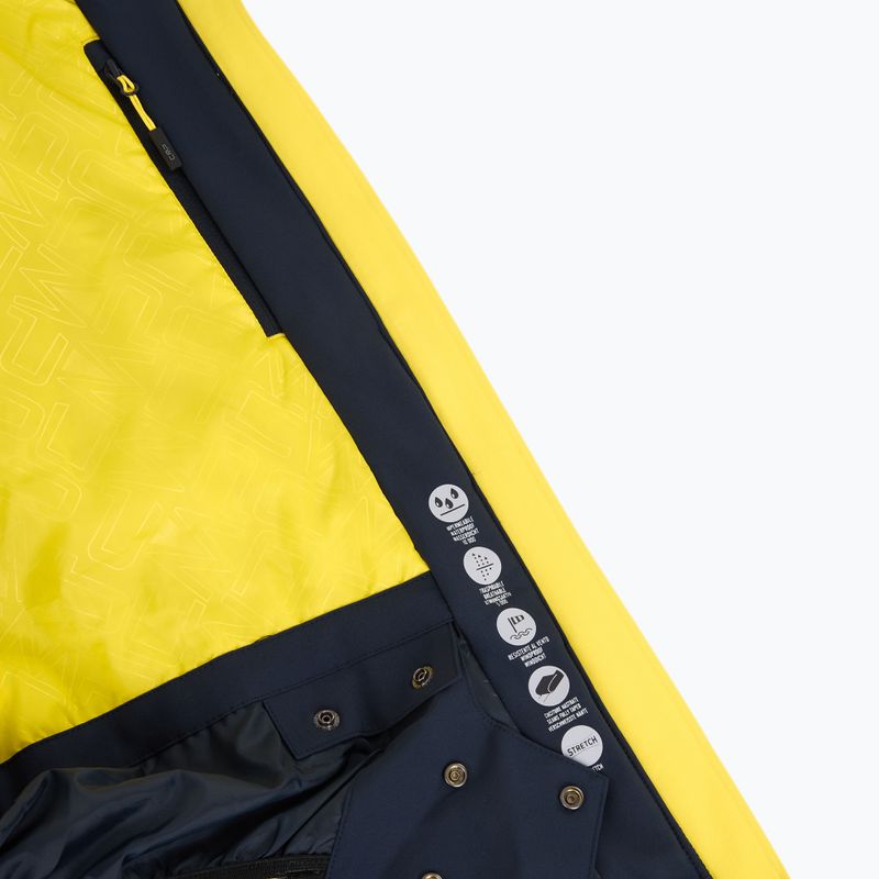 Vyriška slidinėjimo striukė CMP 35W0077 Zip Hood black/blue 6