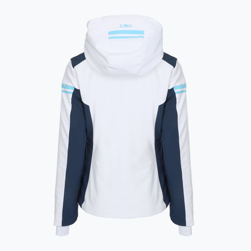 Moteriška slidinėjimo striukė CMP 35W0196 Zip Hood white 2