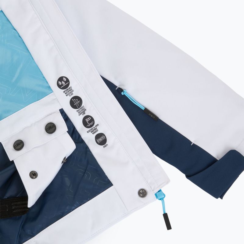 Moteriška slidinėjimo striukė CMP 35W0196 Zip Hood white 6