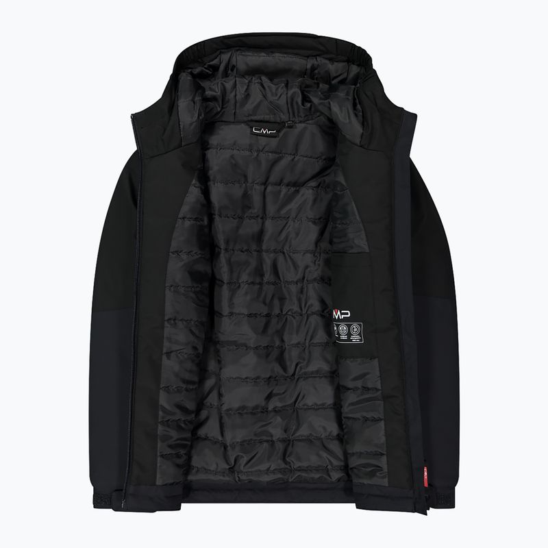 Vaikiška softshell striukė CMP 35Z1524 Fix Hood anthracite/black 4