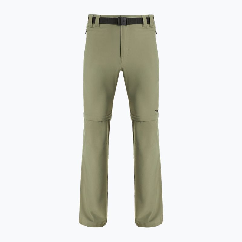 Vyriškos žygio kelnės CMP 3T51647 Zip Off sage