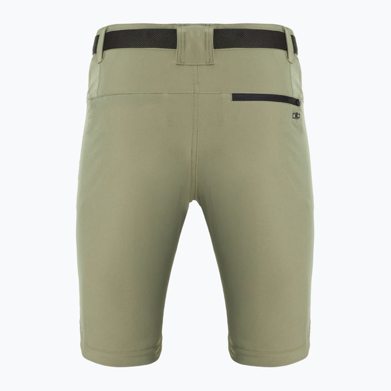 Vyriškos žygio kelnės CMP 3T51647 Zip Off sage 7