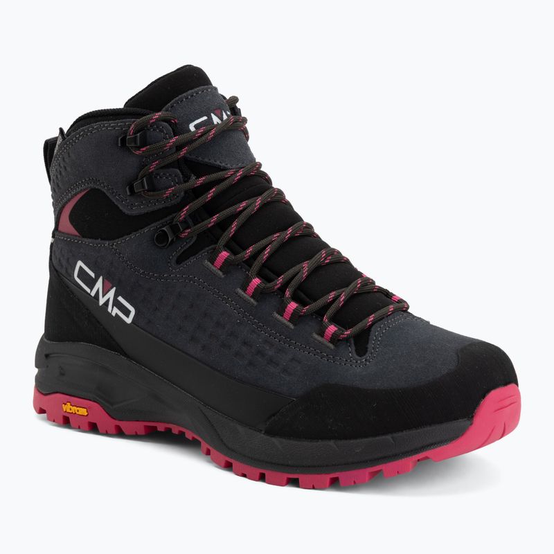Moteriški žygio batai CMP Vertyx Mid Waterproof grey/fuxia