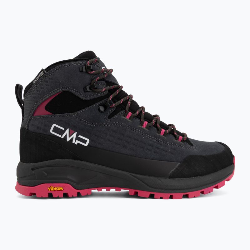 Moteriški žygio batai CMP Vertyx Mid Waterproof grey/fuxia 2