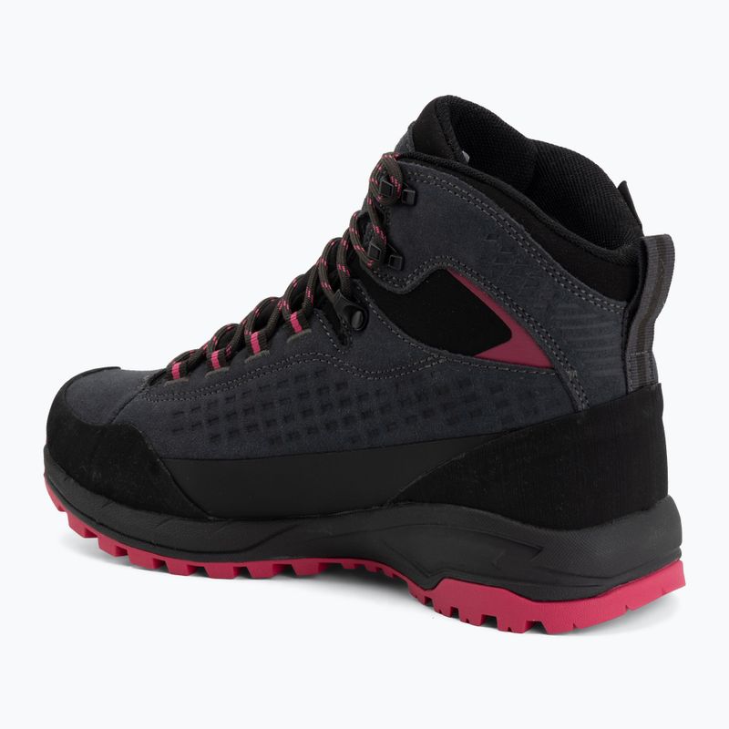 Moteriški žygio batai CMP Vertyx Mid Waterproof grey/fuxia 3