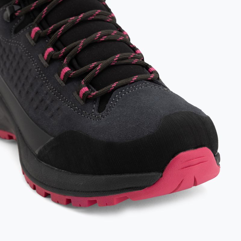 Moteriški žygio batai CMP Vertyx Mid Waterproof grey/fuxia 7