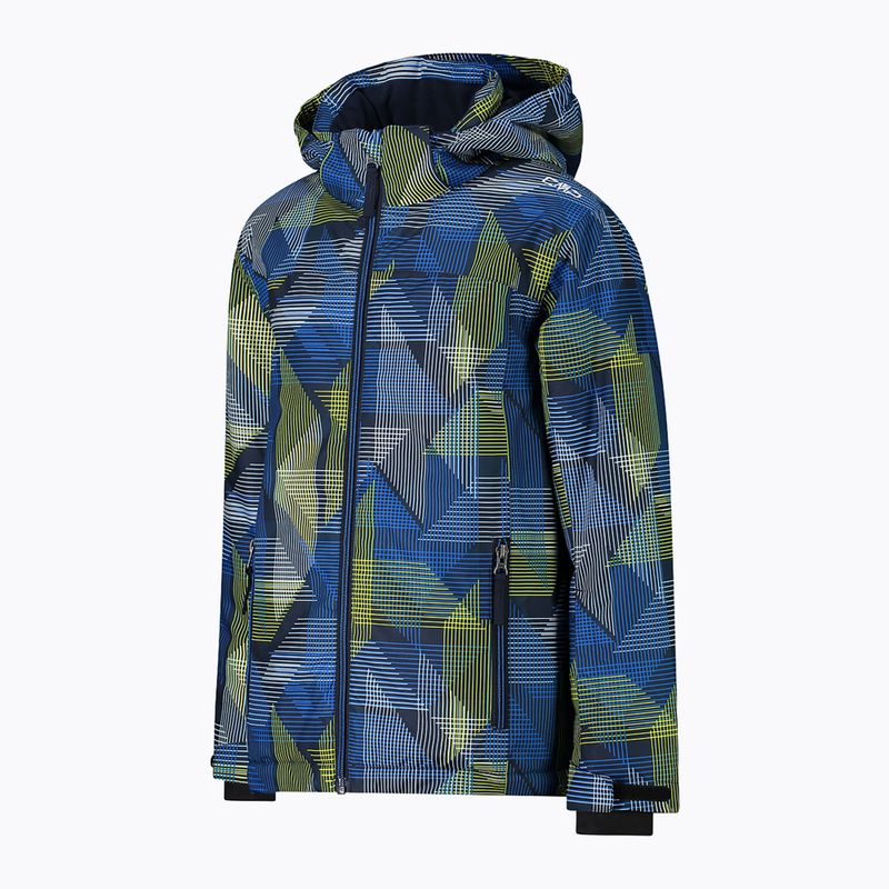 Vaikiška slidinėjimo striukė CMP 39W1924 royal blue/bright blue/winter sun 3