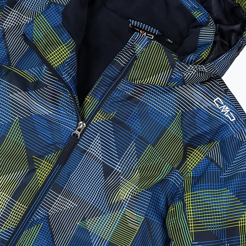 Vaikiška slidinėjimo striukė CMP 39W1924 royal blue/bright blue/winter sun 5