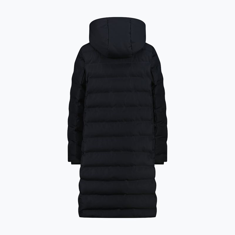 Moteriška pašiltinta striukė CMP 35K3676 Coat Fix Hood black 2