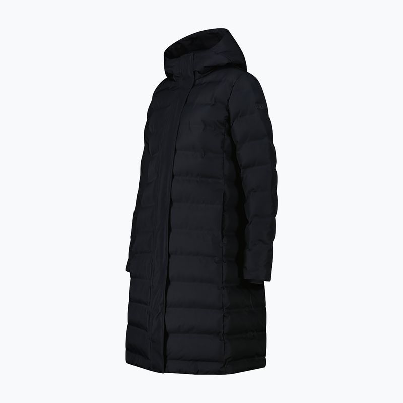 Moteriška pašiltinta striukė CMP 35K3676 Coat Fix Hood black 3